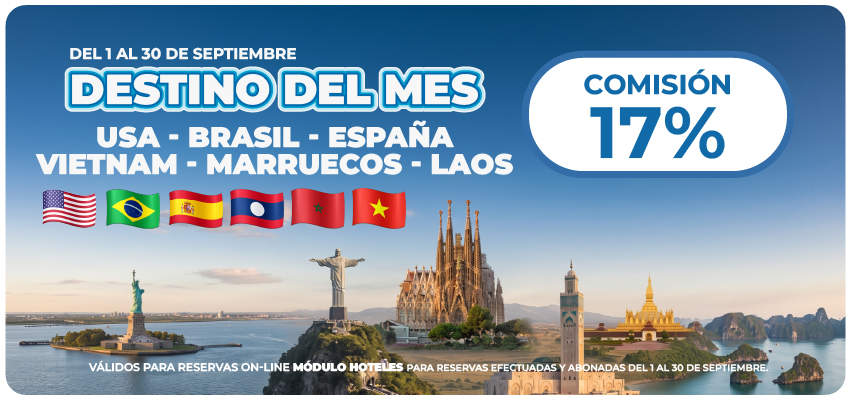 Destino del Mes - Septiembre