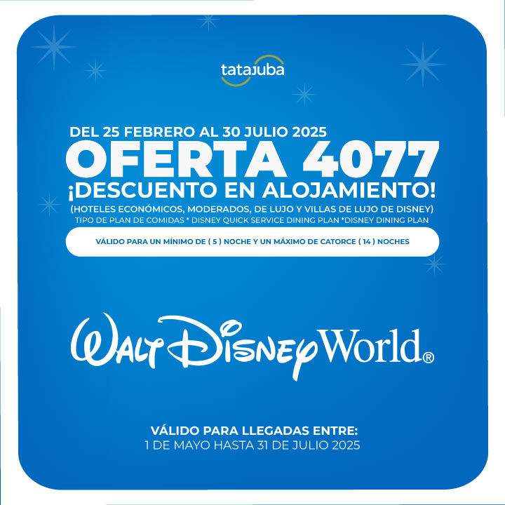 Oferta Especial Disney 4077