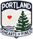 Portland Hearts of Pine Crest