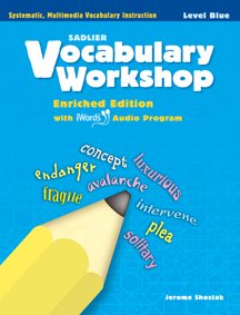 Cover image for VOCABULARY WKSHOP BLUE GR 5