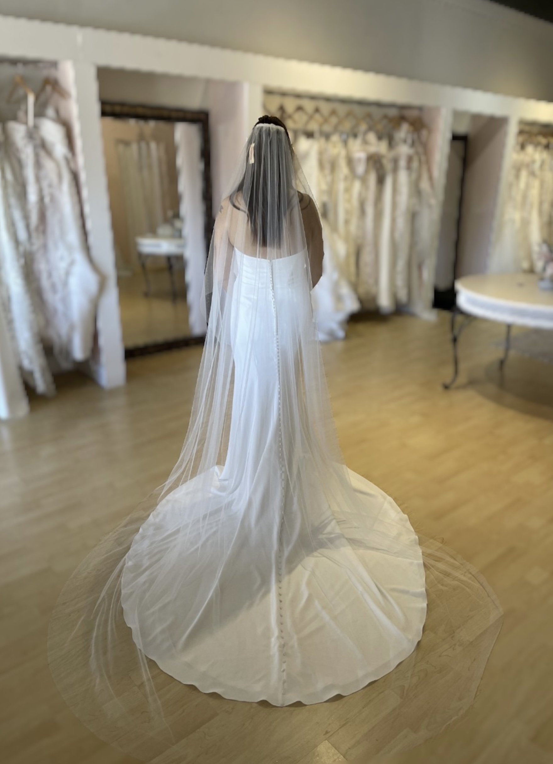 Giselle Bridal - G14-Cathedral length  - $225 - (0% OFF)