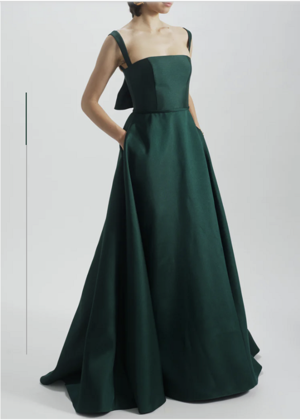 Amsale - Square Neck Gown size 6 - $600 - (40% OFF)