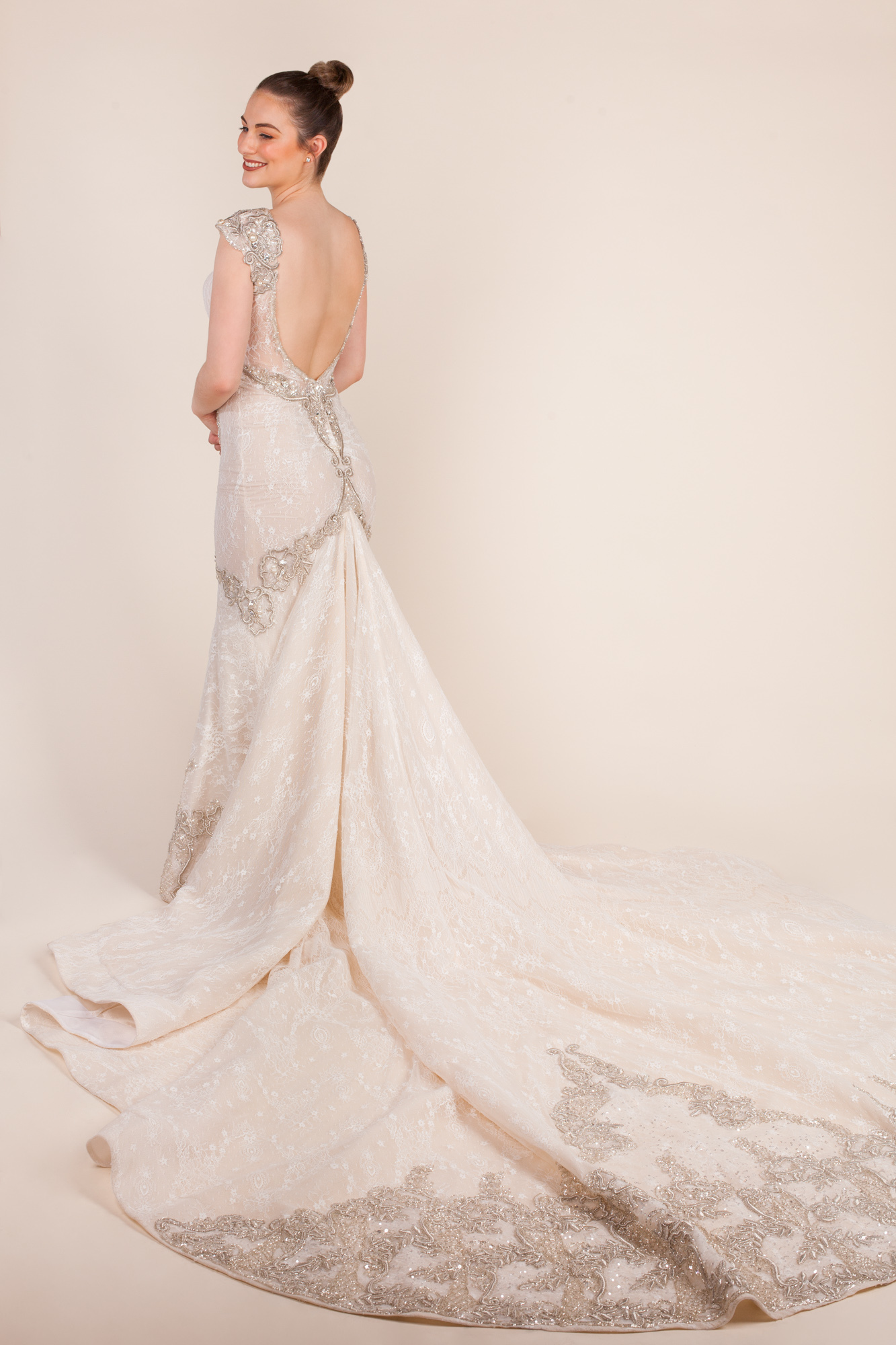 green emerald velvet dress Muse by Berta Evelyn 20-34