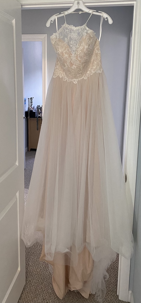 J. Hadley Aruba  - A-line halter  size 10 - $600 - (25% OFF)