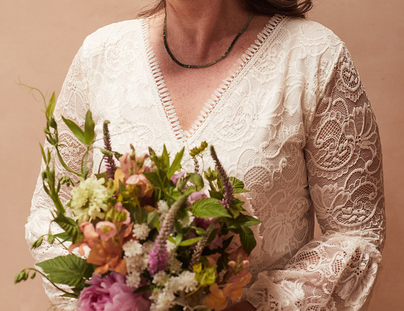 BlushFashion - Ivory Lace Boho  size 8 - $580 - (55% OFF)