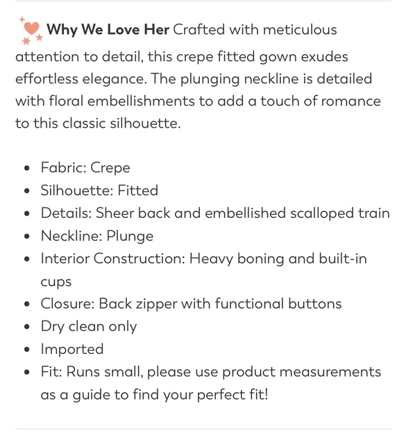 Brand New Altar’d state - “Delicate” size 12 - $1900 - (14% OFF)