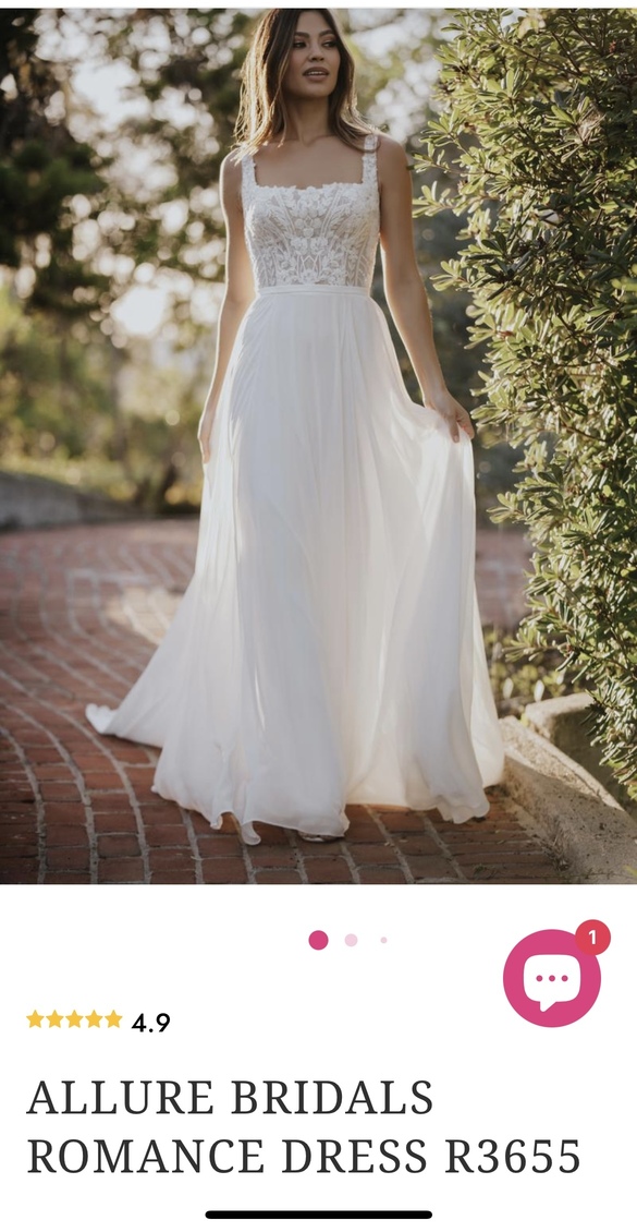 Allure bridal - Romance Dress R3655 size 14 - $800 - (47% OFF)