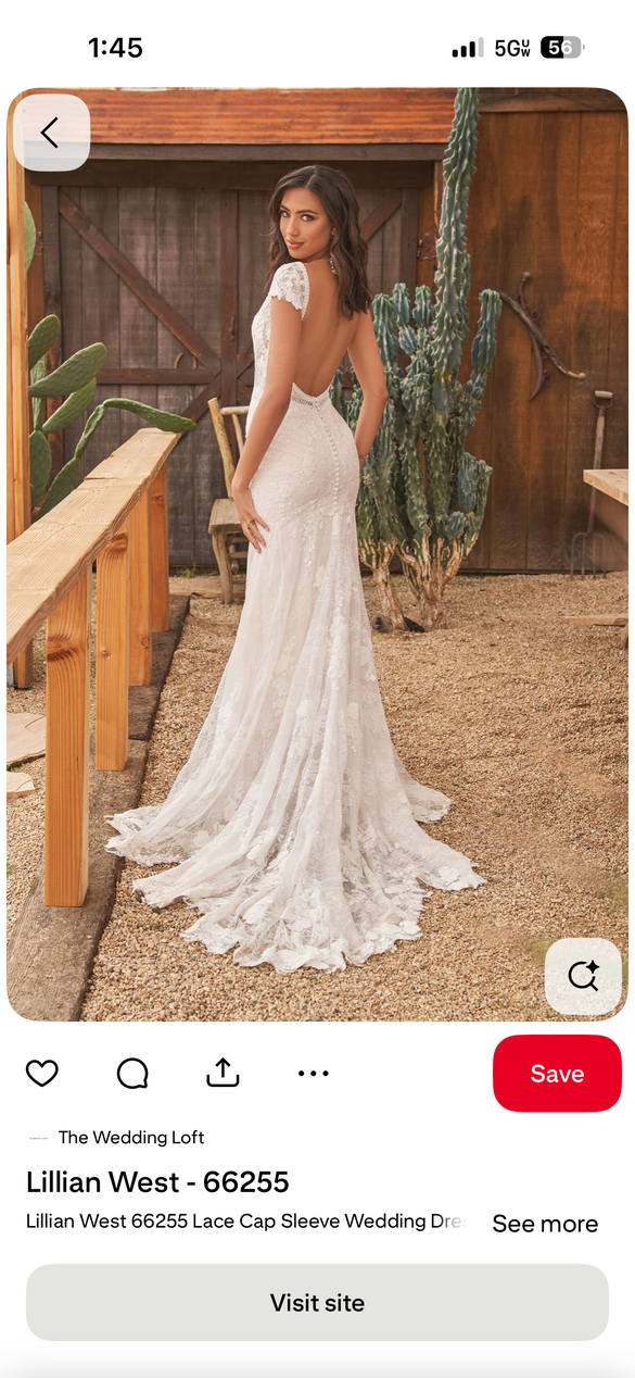 Lillian West - 66255 size 12 - $1200 - (29% OFF)