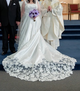 Justin alexander - Evangeline size 18 - $2150 - (50% OFF)