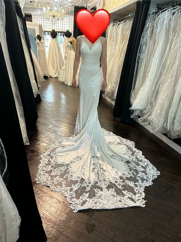 Allure bridals - 9910L size 8 - $1300 - (13% OFF)