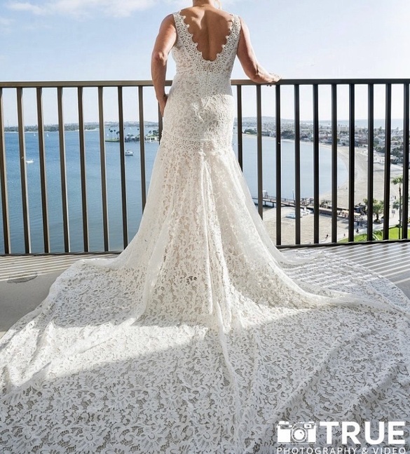 Rish Bridal - Nina size 8 - $1100 - (61% OFF)