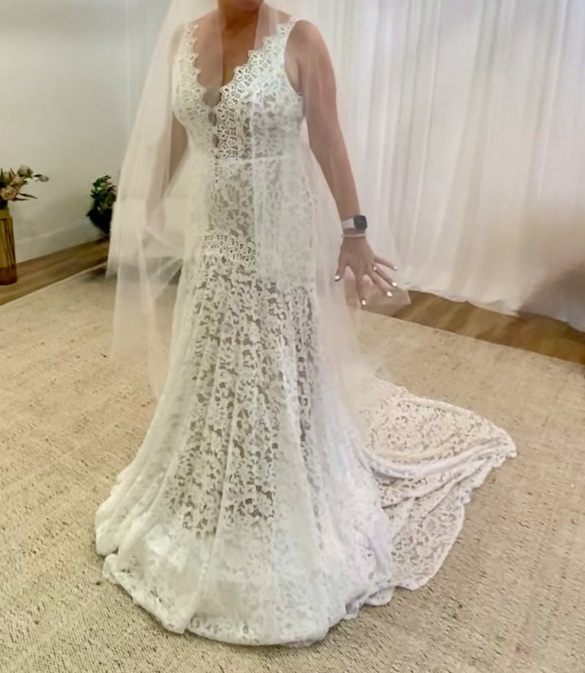 Rish Bridal - Nina size 8 - $1100 - (61% OFF)