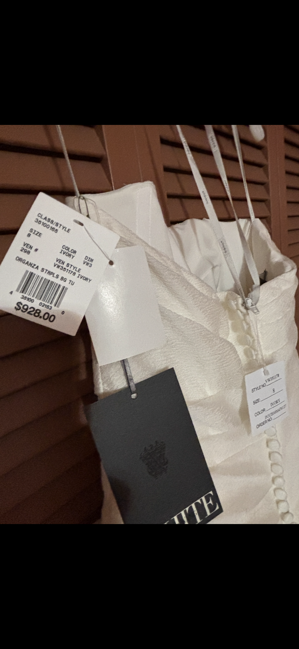 White by Vera Wang - VW351178 size 8 - $1000 - (-8% OFF)