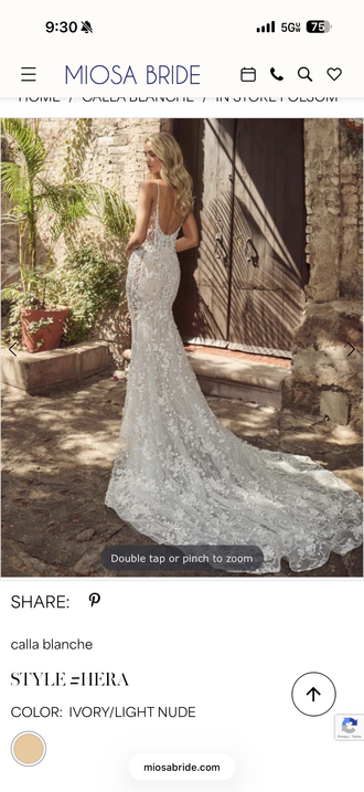 Calla Blanche - Hera size 12 - $2500 - (24% OFF)