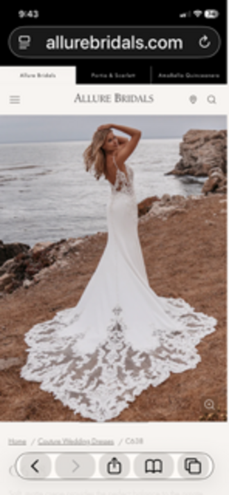 Allure Couture - C638 size 8 - $2000 - (20% OFF)