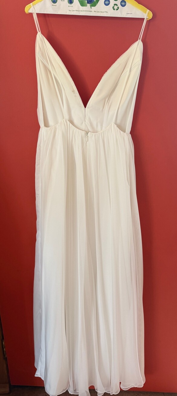 Simi Dress - Chiffon backless  size 10 - $100 - (71% OFF)
