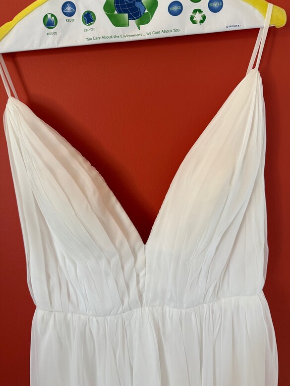 Simi Dress - Chiffon backless  size 10 - $100 - (71% OFF)