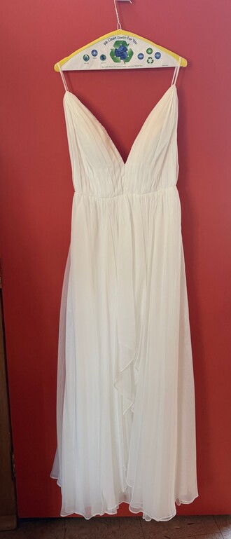 Simi Dress - Chiffon backless  size 10 - $100 - (71% OFF)