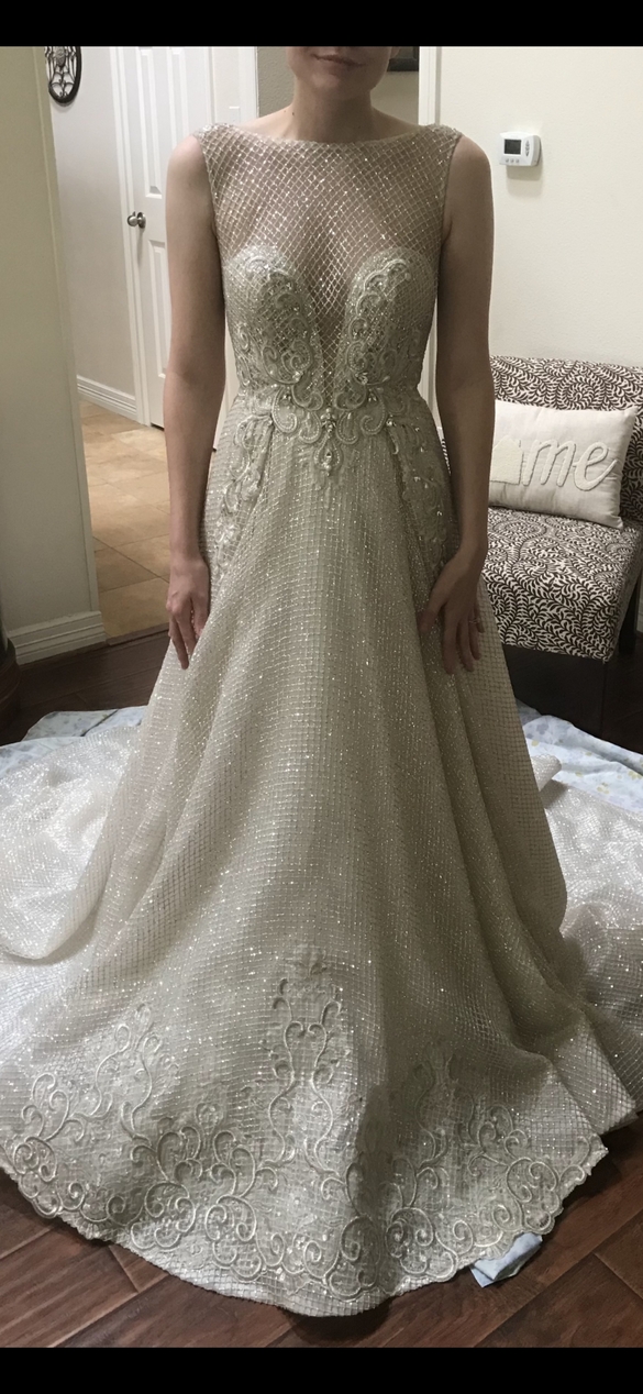 Berta Bridal - 19-03 size 8 - $5040 - (37% OFF)