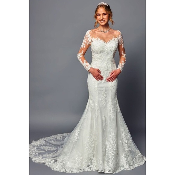 DeKlaire Bridal - mermaid size 8 - $3000 - (45% OFF)