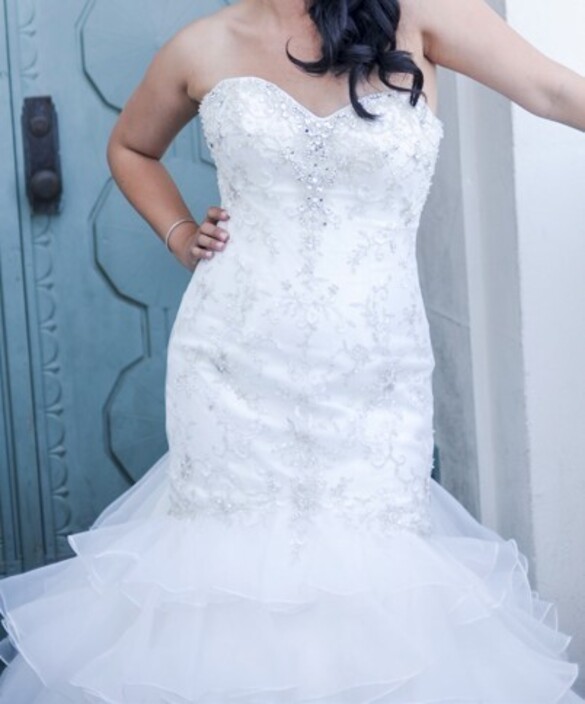Maggie sottero - Agnes size 8 - $500 - (67% OFF)
