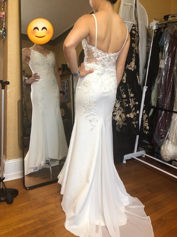 Lulus - Vision of Romance White Sheer Mesh Embroidered Sequin Maxi Dress size 2 - $480 - (20% OFF)