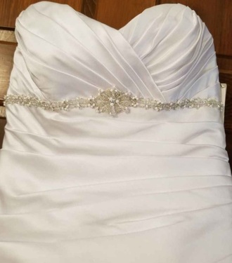 David's Bridal - Satin Mermaid size 4 - $450 - (44% OFF)