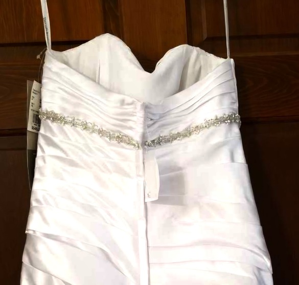 David's Bridal - Satin Mermaid size 4 - $450 - (44% OFF)