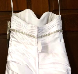 David's Bridal - Satin Mermaid size 4 - $450 - (44% OFF)