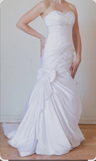David's Bridal - Satin Mermaid size 4 - $450 - (44% OFF)
