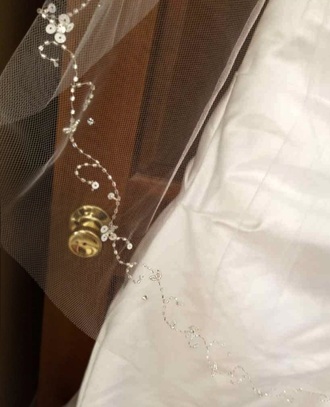David's Bridal - Satin Mermaid size 4 - $450 - (44% OFF)