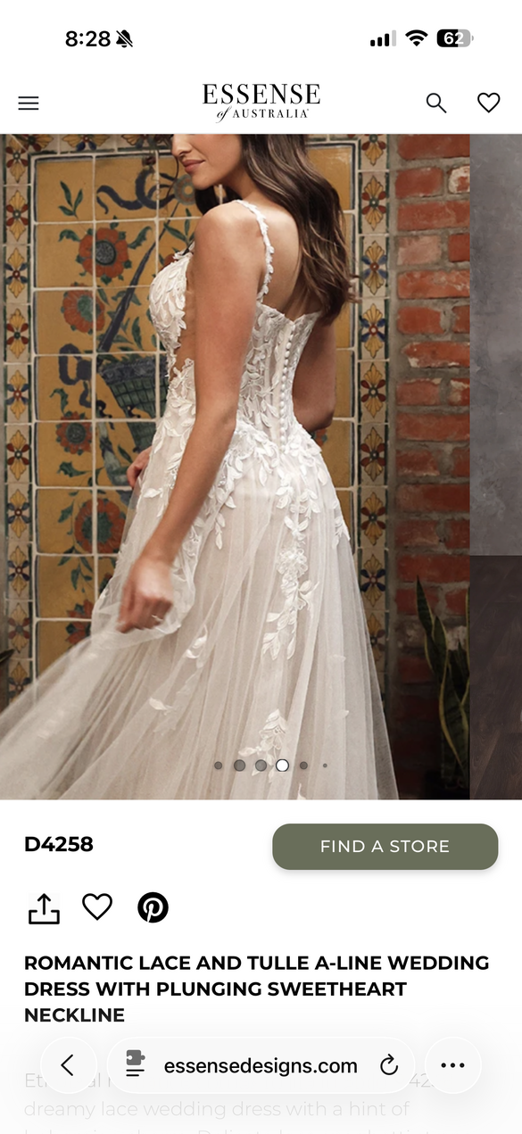 Essence of australia - D4258 size 10 - $2500 - (10% OFF)