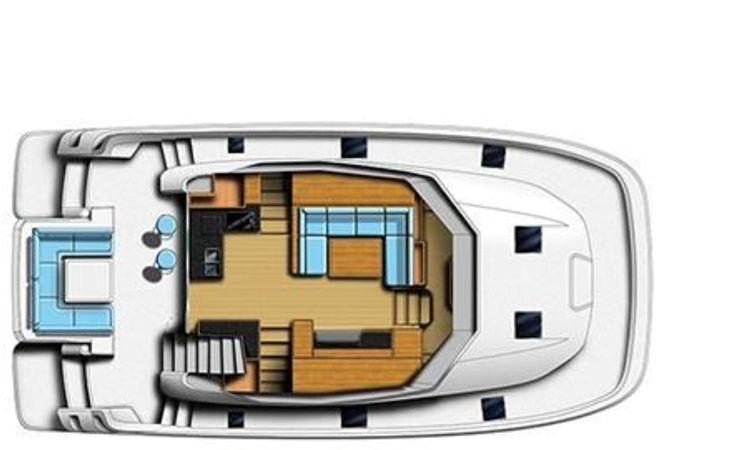 2020 AQUILA 44 MY POWER CAT LAYOUT