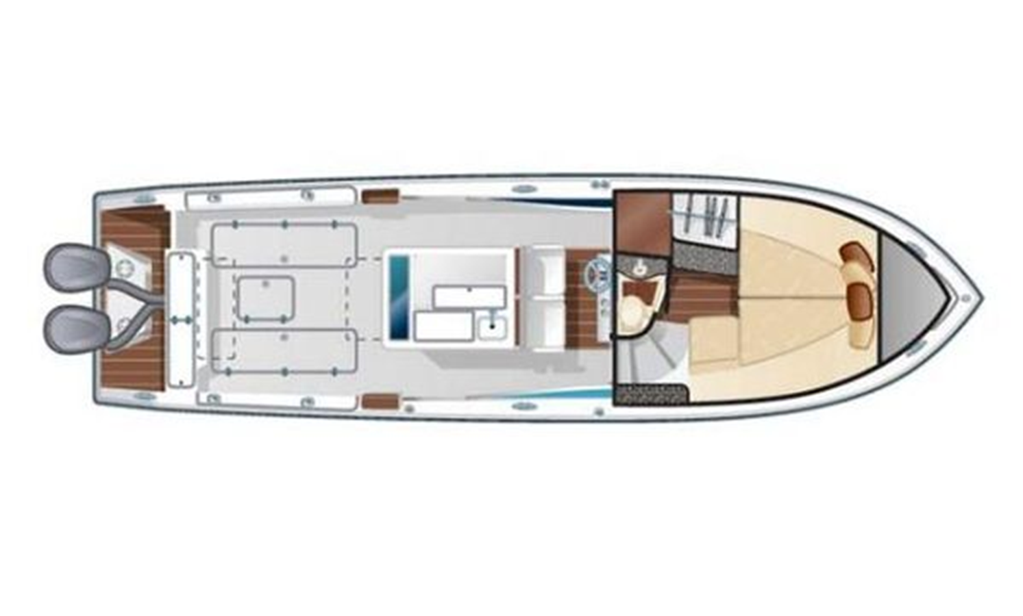 2008 PURSUIT 345 DRUMMOND SPORTFISH - image 8