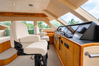 2007 HATTERAS Enclosed Bridge - photo 12