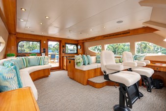 2007 HATTERAS Enclosed Bridge - photo 11