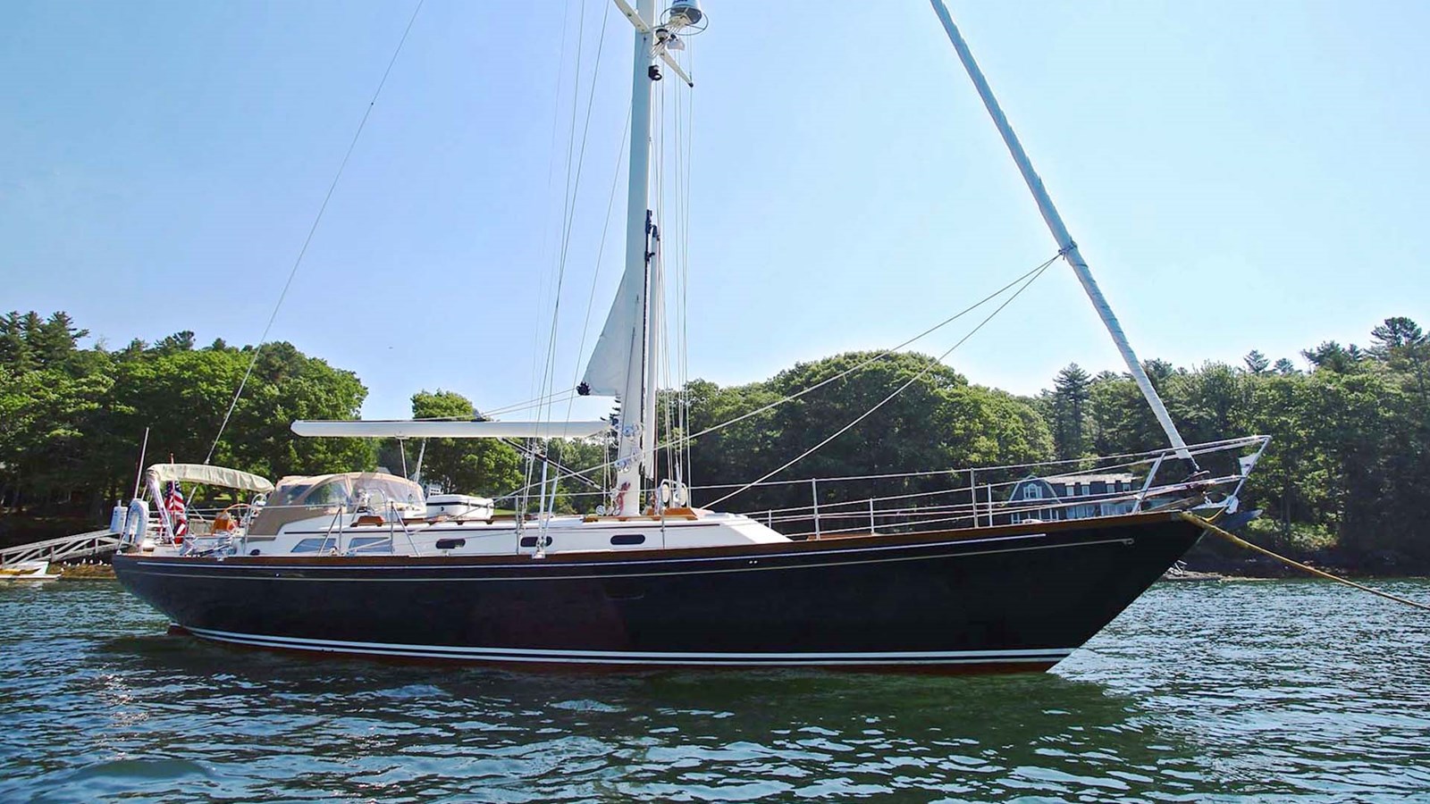 LILY Yacht for Sale is a 51' 6" Hinckley Cruising Sailboat