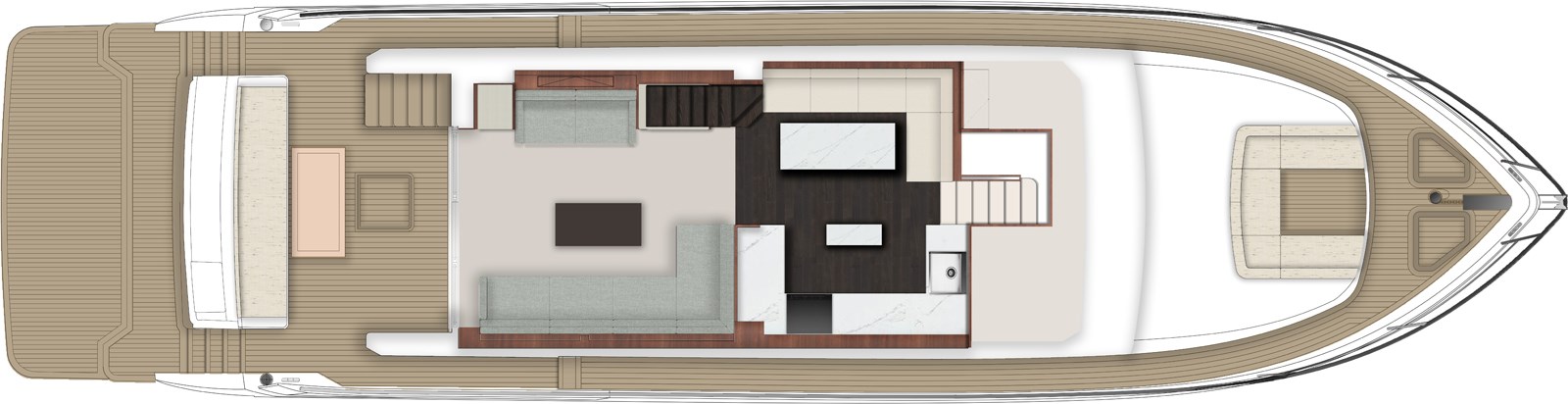 Johnson 70 layout Main Deck