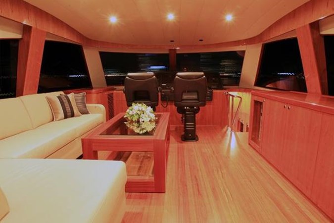 Photo of JOHNSON JOHNSON 83â SKYLOUNGE W/FISHING COCKPIT  83'