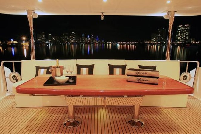 Photo of JOHNSON JOHNSON 83â SKYLOUNGE W/FISHING COCKPIT  83'