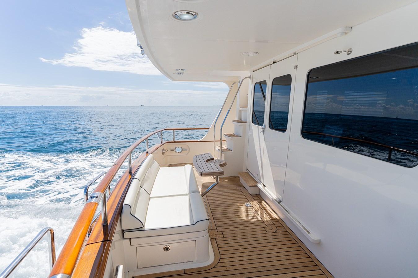 Aft deck facing Port