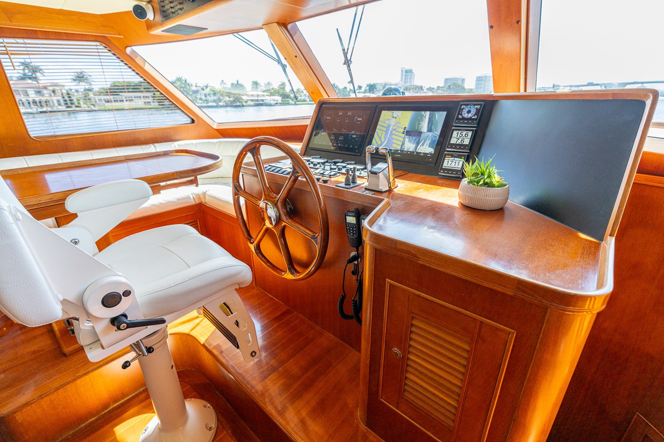 Pilothouse Helm Station