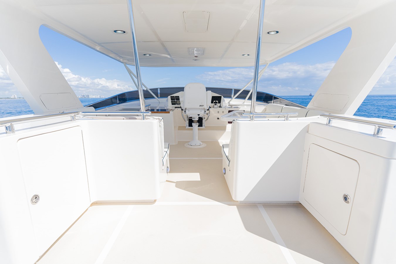 Upper Aft deck facing Forward