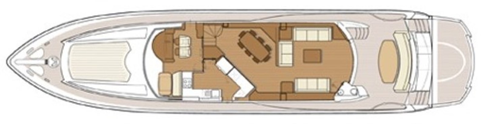 Sunseeker 90 Yacht MAIN DECK