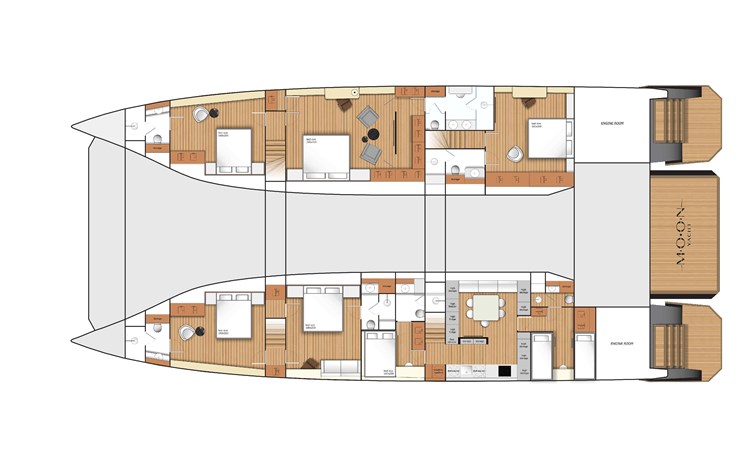 Moon 100 5 Cabins