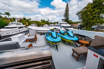 HATTERAS 1995 LONE STAR Vessel #447086 - Photo Boat Deck 81