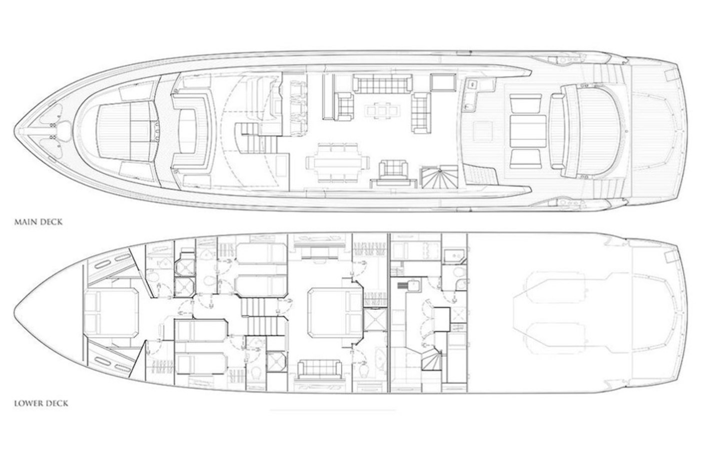 Main and Lower Deck Layout
