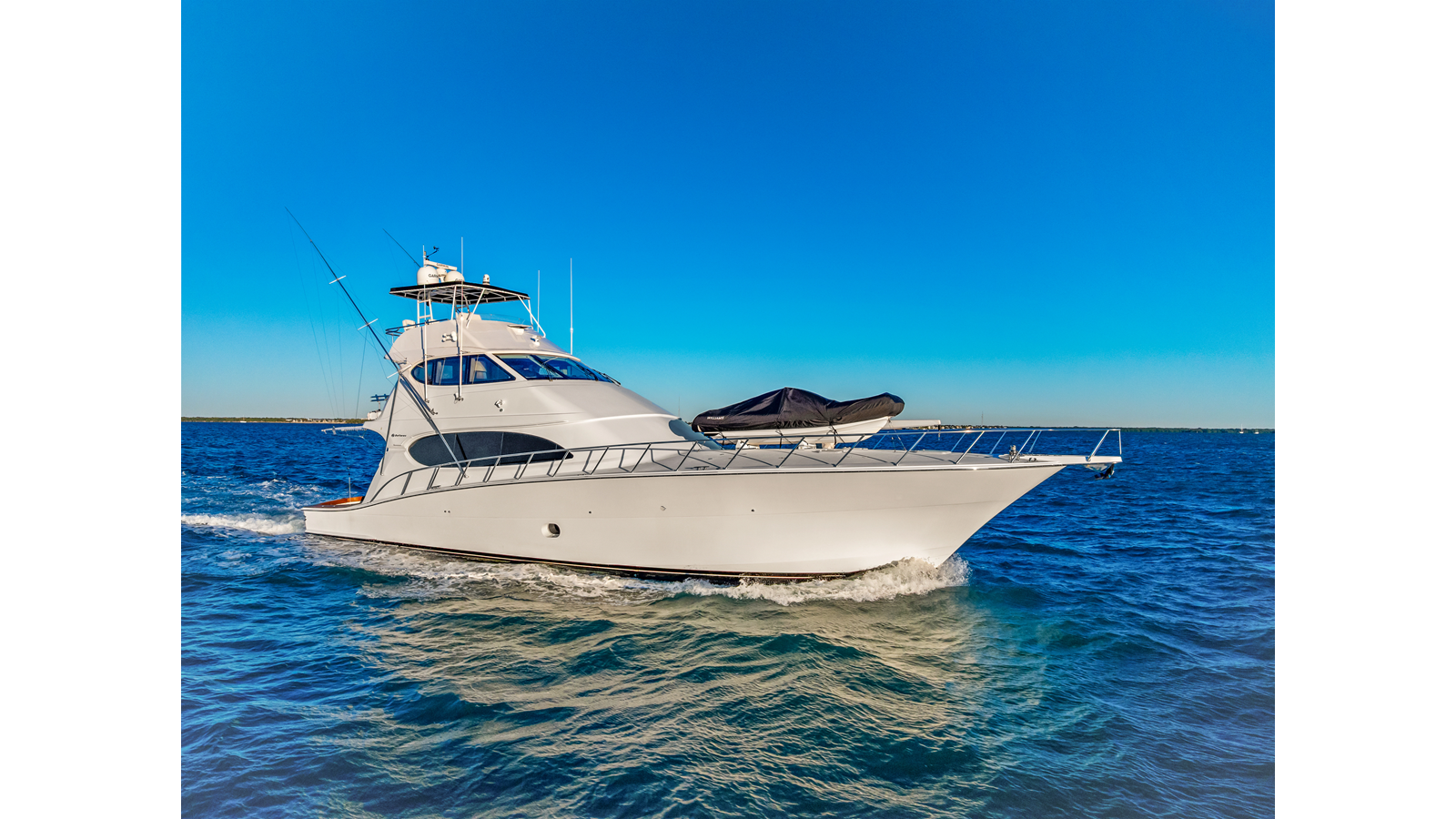 2011 Hatteras Enclosed Bridge