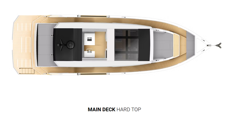 Main deck hard top