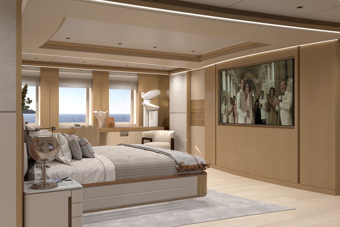 Owner's stateroom - bedroom